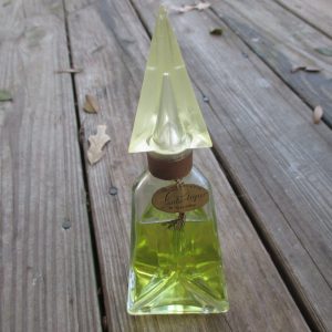 Giant Vintage Fantastique Dorsay EDT Perfume Store Display Bottle Factice Crystal bottle and Stopper Dummy Vanity Decor