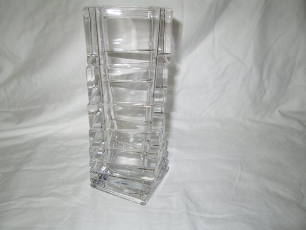 Rosenthal Crystal Studio Line Germany Turnus Geometric Vase Christa Hausler-Golt Signed Rosenthal Stunning!!