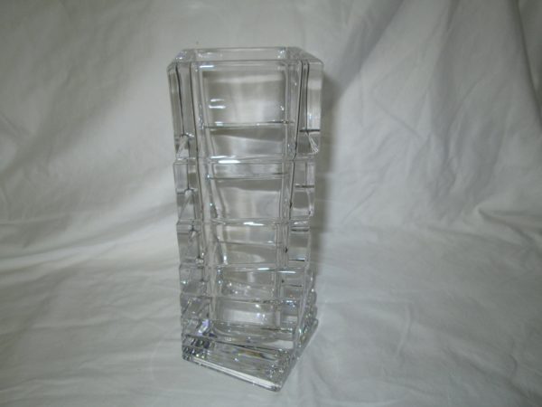 Rosenthal Crystal Studio Line Germany Turnus Geometric Vase Christa Hausler-Golt Signed Rosenthal Stunning!!