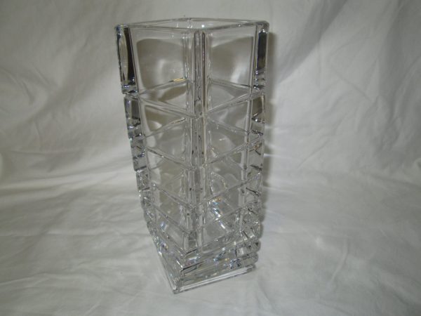 Rosenthal Crystal Studio Line Germany Turnus Geometric Vase Christa Hausler-Golt Signed Rosenthal Stunning!!