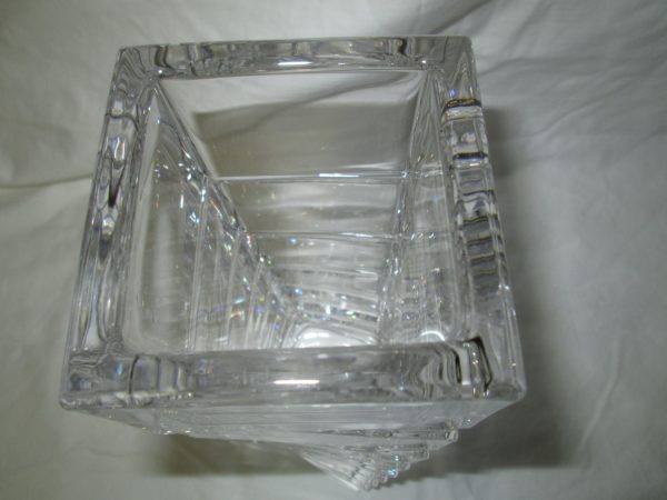 Rosenthal Crystal Studio Line Germany Turnus Geometric Vase Christa Hausler-Golt Signed Rosenthal Stunning!!