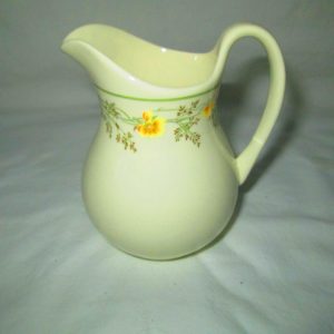 Vintage 1981 The Romance Collection Nicole Pitcher Hand Painted English fine bone china Royal Doulton