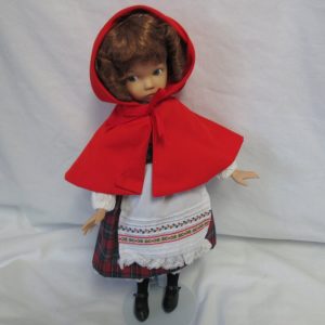 Vintage Dianna Effner Little Red Ridding Hood 1995 Artist Designed Limited Edition Doll Fine Porcelain Bisque