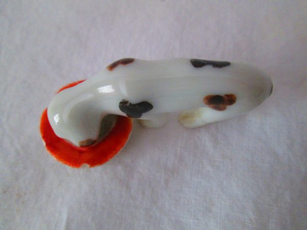 Vintage Mid Century Miniature Figurine Dog Fine Bone China Japan