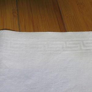 Antique Damask Bathroom cotton towel summer collectible display turn of the century 20x36 #16 farmhouse cottage shabby chic Greek Key