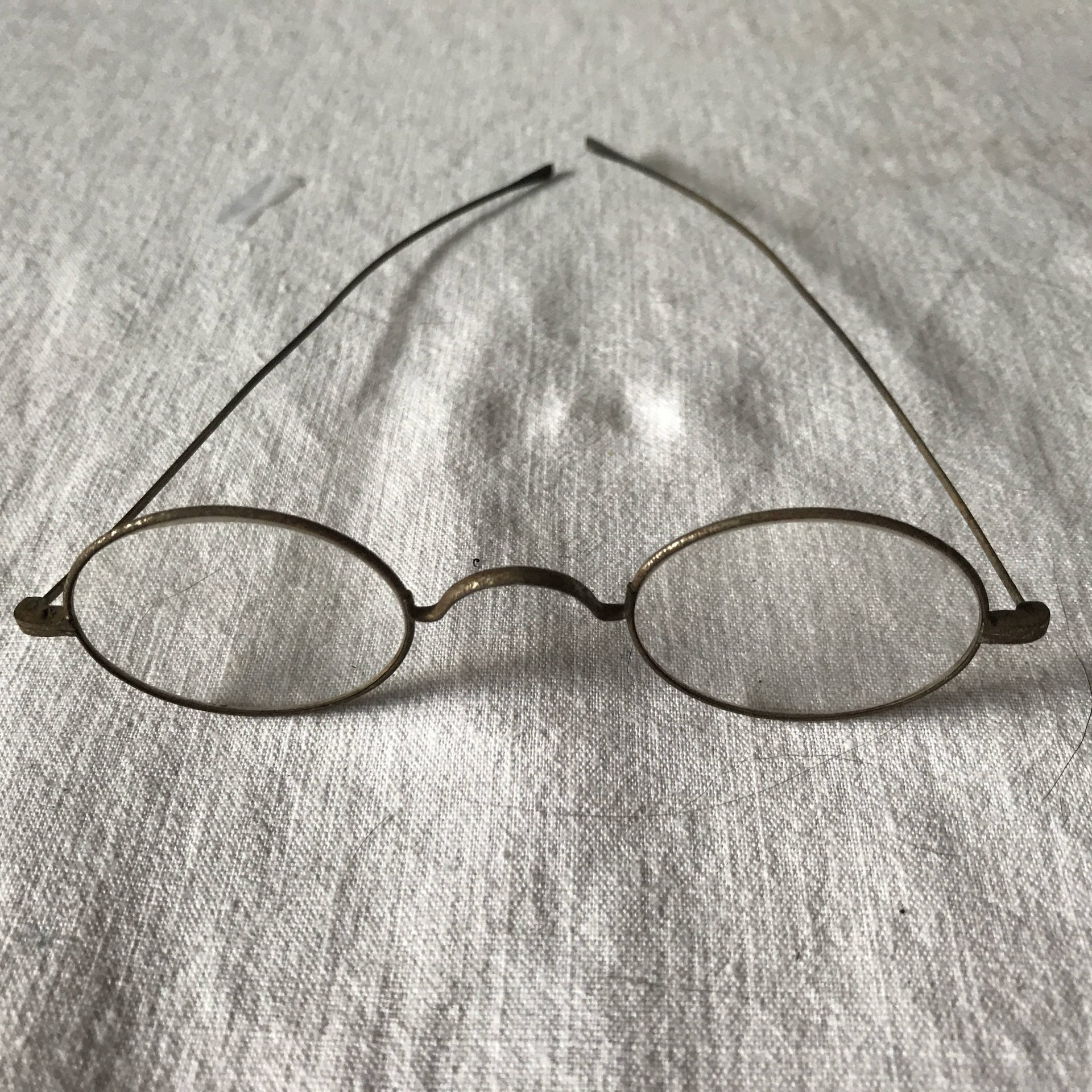 Antique Eyeglasses 1860 65 Wire Rim Eyeware Carols True Vintage And Antiques 