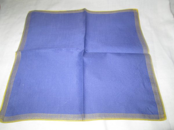 Fantastic Art Deco Blue with olive green trim Really Beautiful