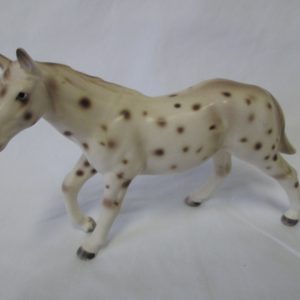 Vintage 1965 Fine China Palomino Horse Great Detail & coloring Norcrest Japan Mid Century 5" tall 7 1/2" across Stunning Collectible Quality