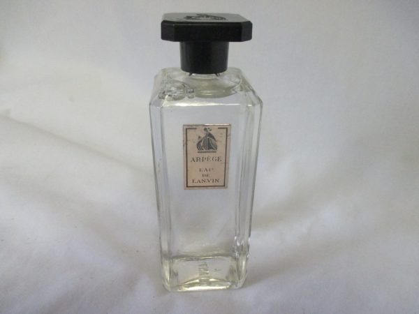 Vintage Aperge' Eau De Lanvin Cologne Display Bottle Store Display 5" tall Women's Factice Dummy