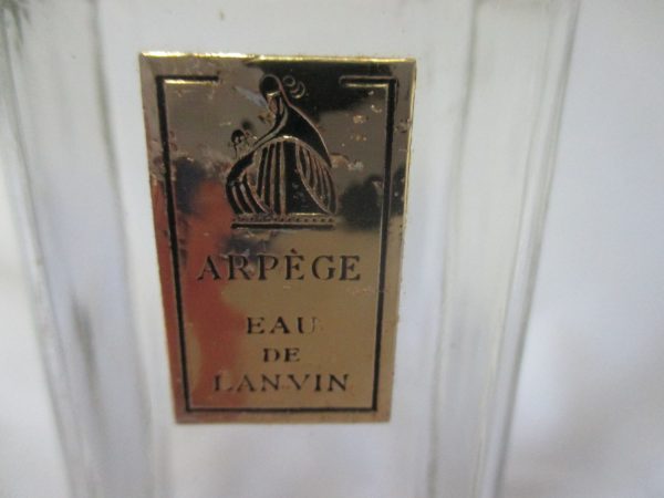 Vintage Aperge' Eau De Lanvin Cologne Display Bottle Store Display 5" tall Women's Factice Dummy