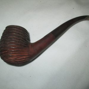 Vintage Briar Wood Pipe Edward's great cut design Beautiful Briar Wood patterned wood 6 1/2" long