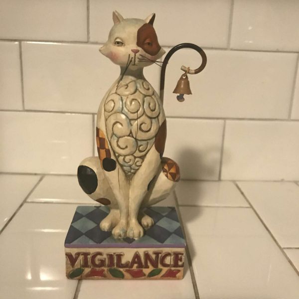 Jim Shore Collectible cat V4006927 Vigilance-crazy cat lady cat lovers display figurine