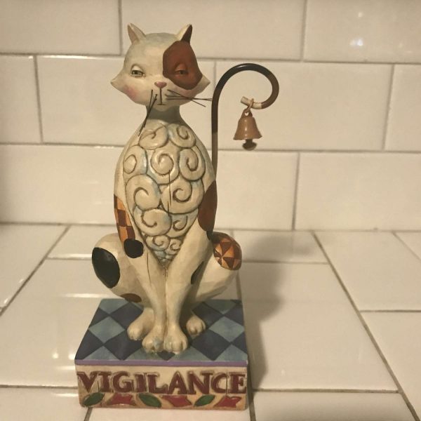 Jim Shore Collectible cat V4006927 Vigilance-crazy cat lady cat lovers display figurine