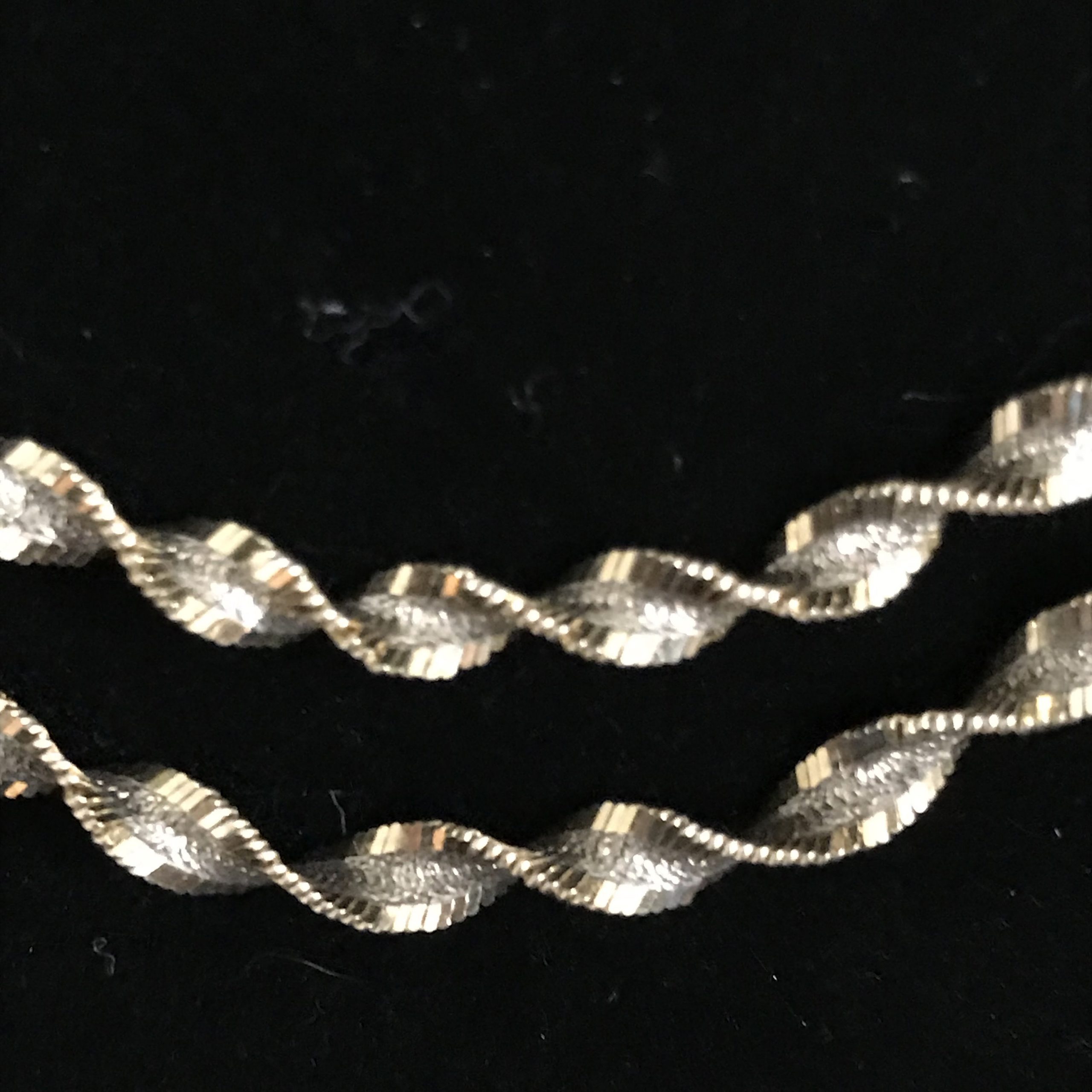 Buy Yellow Gold on 925 Sterling Silver Italian 1mm Box Chain Necklace 16 22  Online in India - Etsy