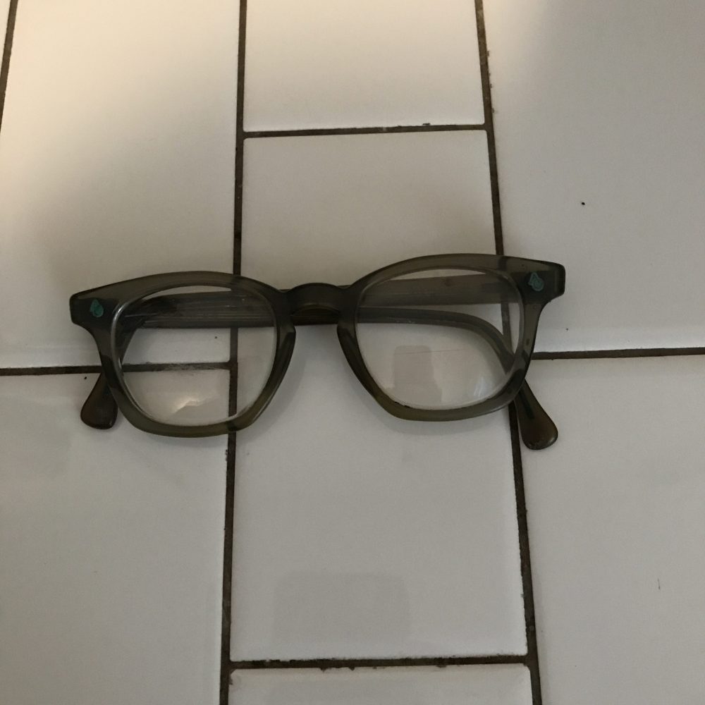 Vintage eyeglasses right out of the 1950's movie theater prop ...