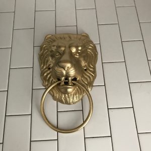 Fantastic Gold Lion Wall Decor Towel Rack door knocker large outdoor home decor cast iron farmhouse