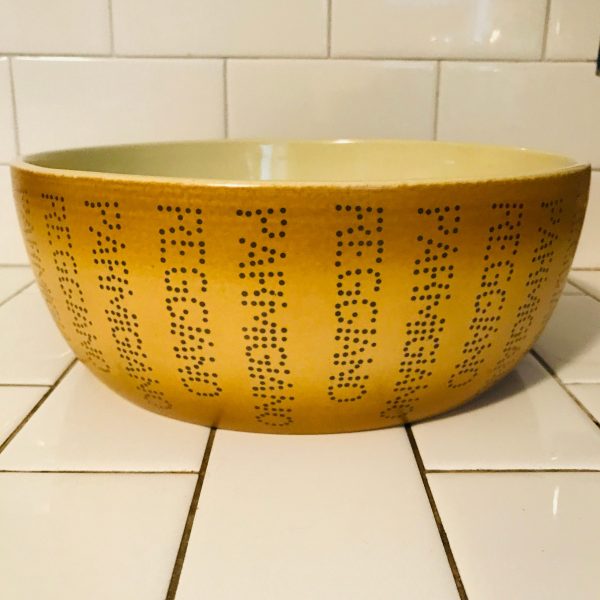 Authentic Cheese Italian Parmigiano-Reggiano Lovers Salad Bowl RARE Heavy Duty Farmhouse Collectible Display Large Mixing bowl