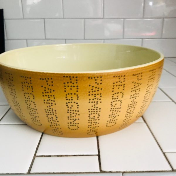 Authentic Cheese Italian Parmigiano-Reggiano Lovers Salad Bowl RARE Heavy Duty Farmhouse Collectible Display Large Mixing bowl