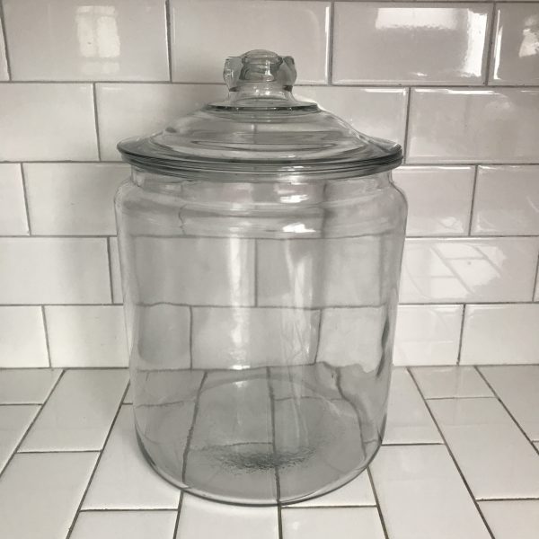 Vintage Extra Large Apothecary Candy Storage Kitchen Candy collectible store counter jar display farmhouse cottage