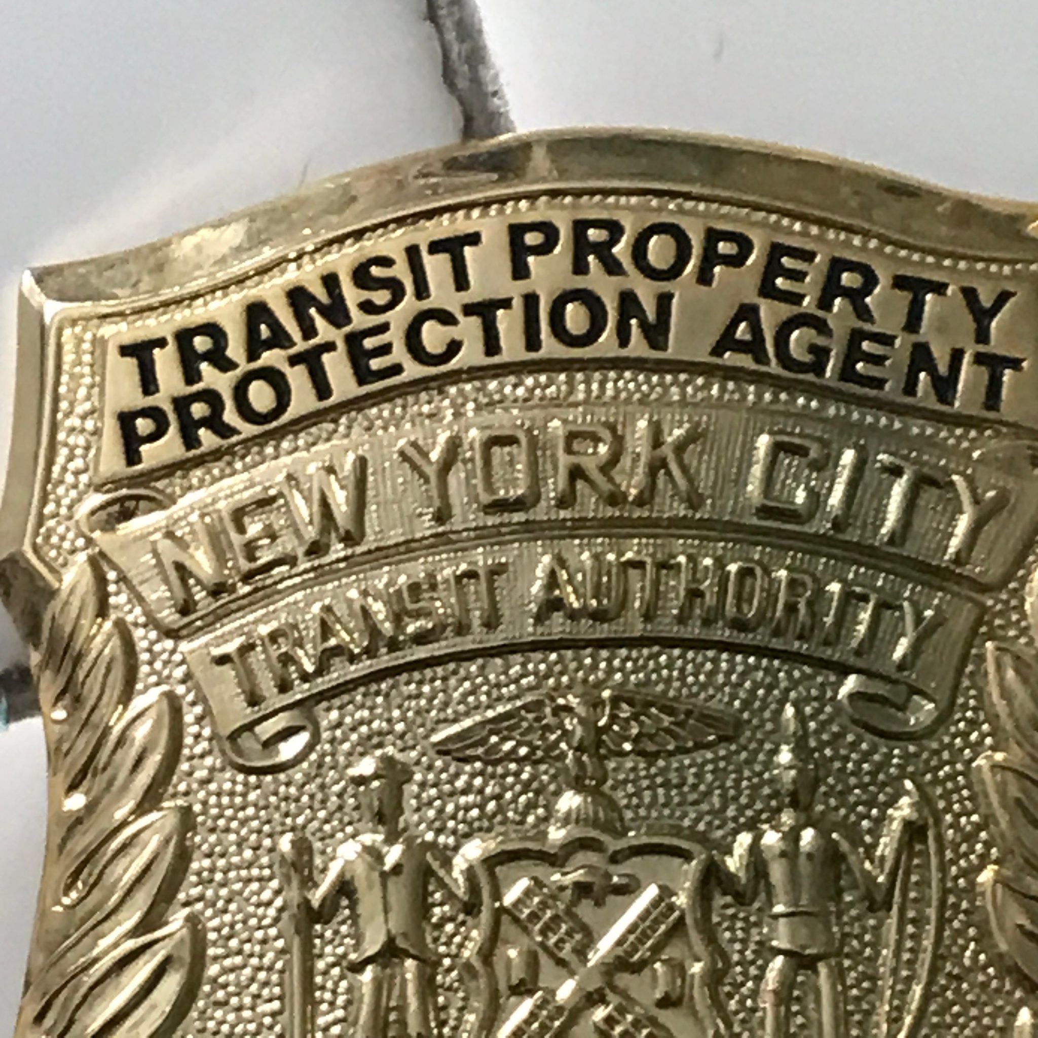 Vintage New York City Transit Authority Badge 1150 Transit Property